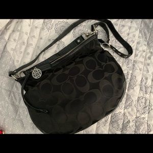 Coach crossbody hobo bag